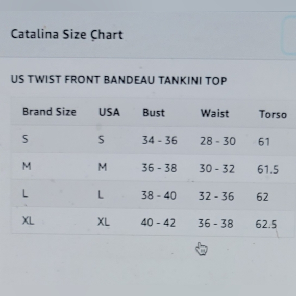 NWT CATALINA BUILT IN BRA TOP REMOVABLE STRAP SIZE LARGE - Picture 7 of 13